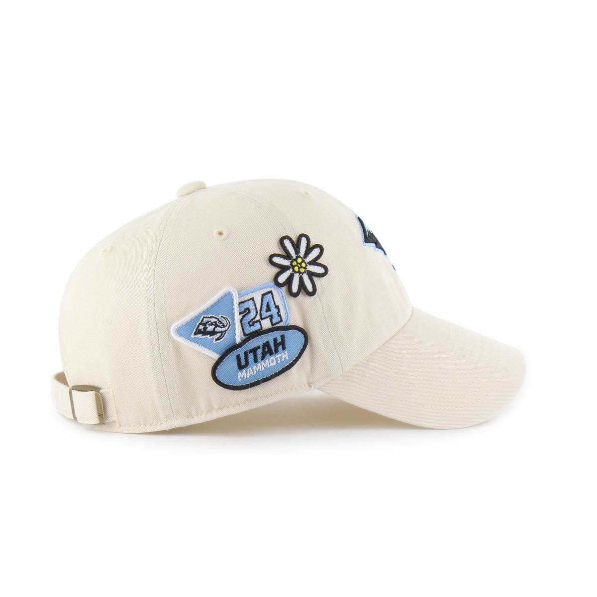 UTAH MAMMOTH BADGES '47 CLEAN UP