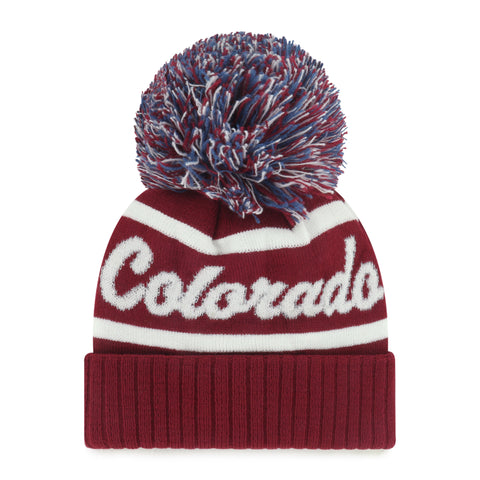 COLORADO AVALANCHE SPIRITED '47 CUFF KNIT