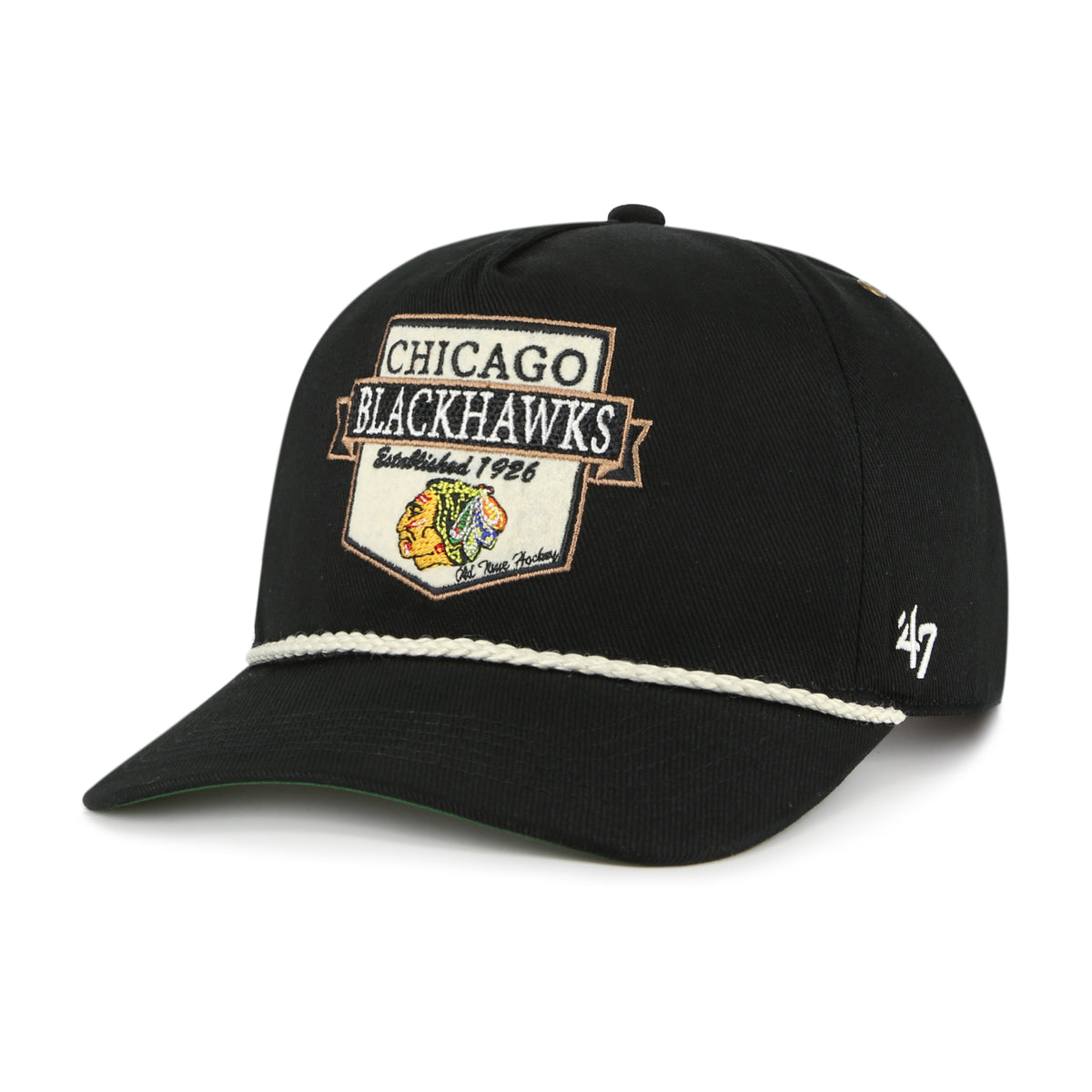 OLD TIME HOCKEY CHICAGO BLACKHAWKS VINTAGE RAFTER SURE SHOT '47 HITCH