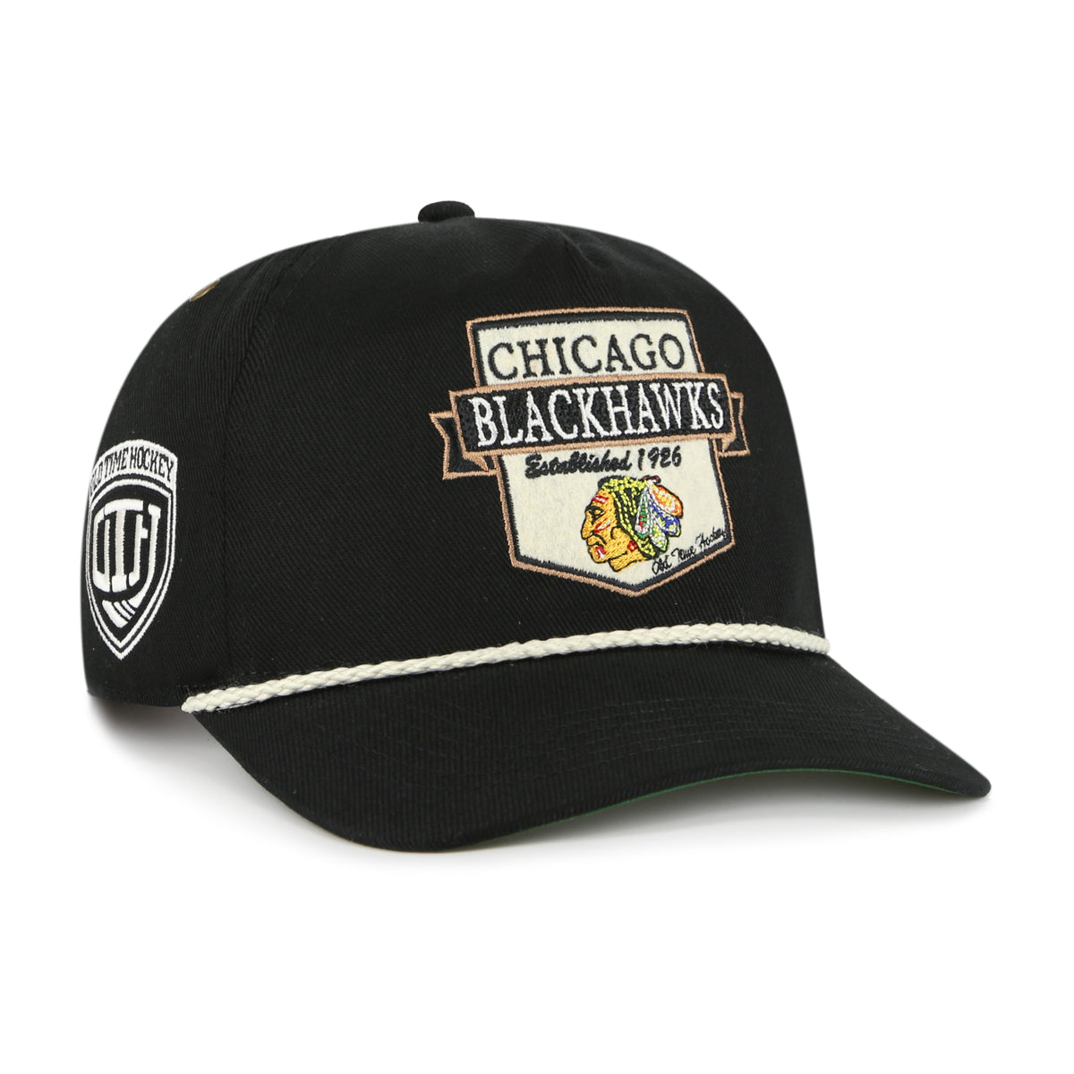 OLD TIME HOCKEY CHICAGO BLACKHAWKS VINTAGE RAFTER SURE SHOT '47 HITCH