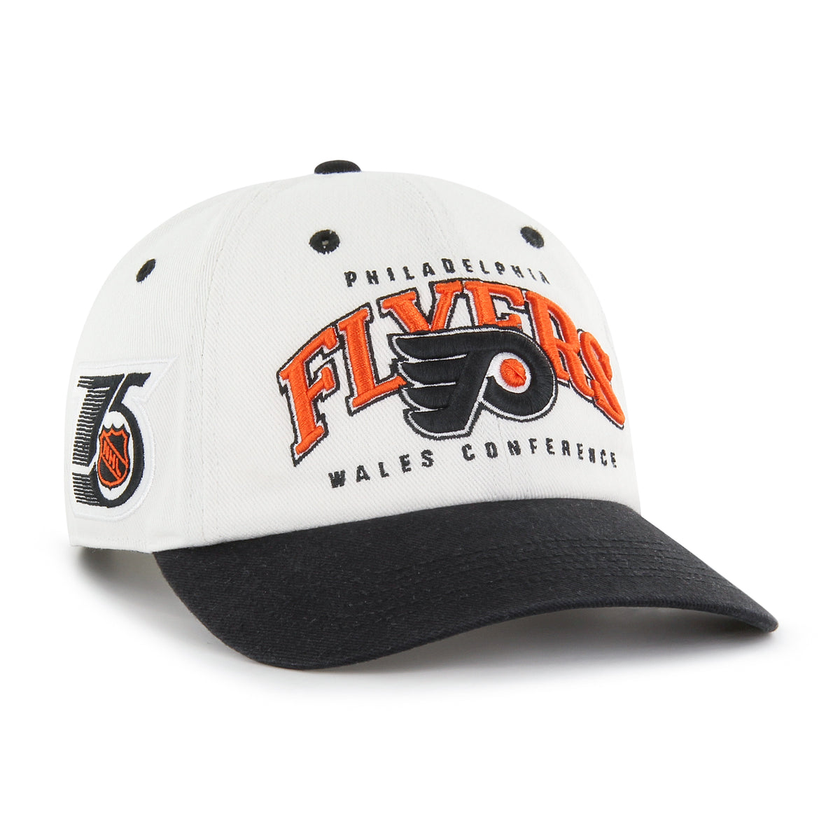 PHILADELPHIA FLYERS VINTAGE RETRO FREEZE '47 CLEAN UP MF MID FIT