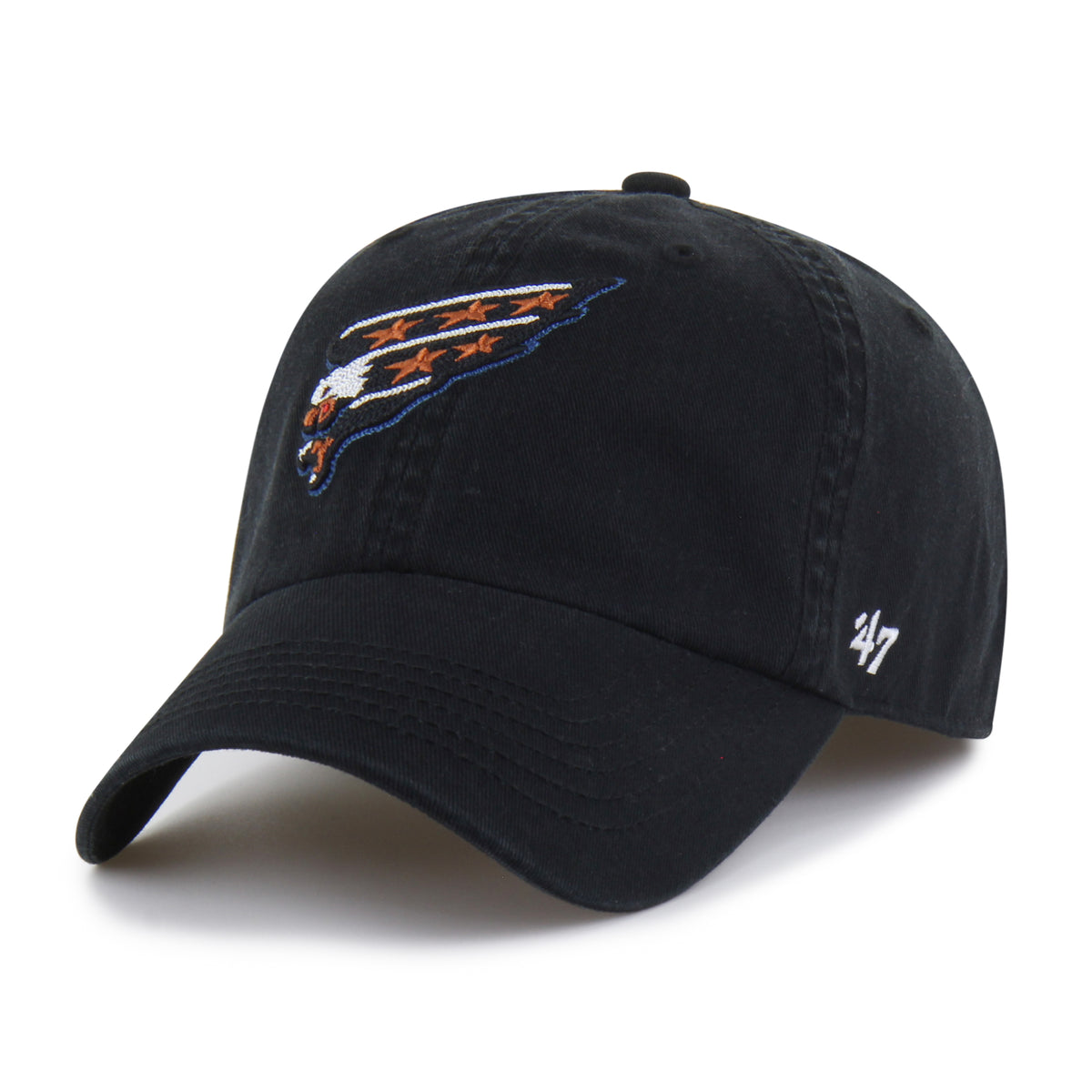 WASHINGTON CAPITALS VINTAGE SMALL BACK SHIELD '47 FRANCHISE