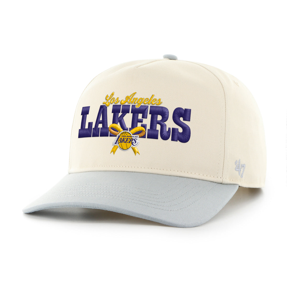 LOS ANGELES LAKERS BOW STACK '47 HITCH RF RELAXED FIT