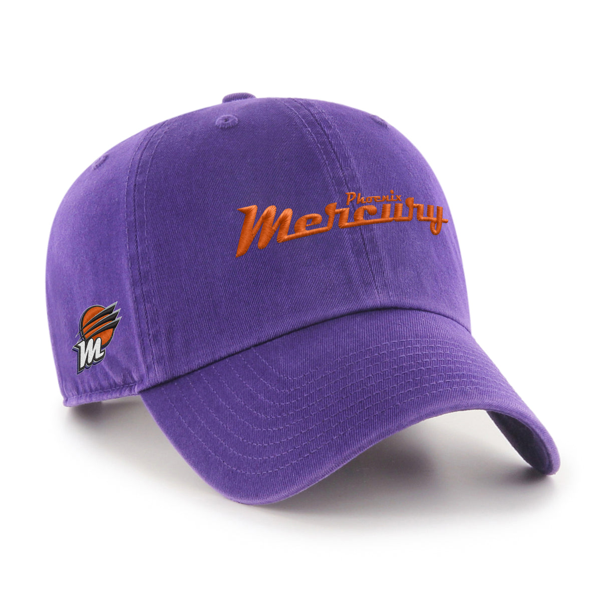 PHOENIX MERCURY BALLPARK SCRIPT SHOT '47 CLEAN UP