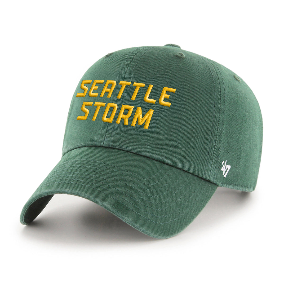 SEATTLE STORM BALLPARK SCRIPT SHOT '47 CLEAN UP