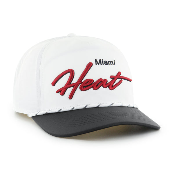 Miami Marlins '47 Chamberlain Hitch Adjustable Hat - White
