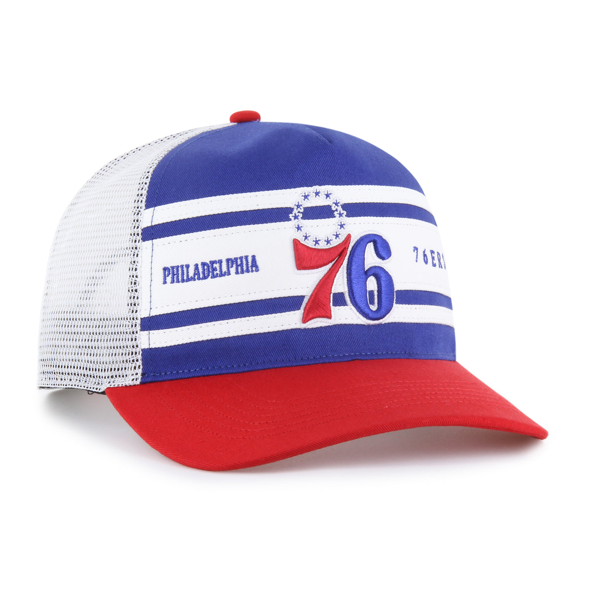PHILADELPHIA 76ERS ARENA SUPER STRIPE '47 HITCH RELAXED FIT