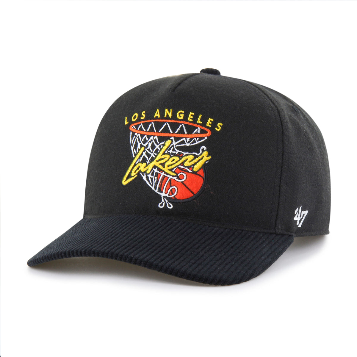 LOS ANGELES LAKERS HOOPS CORD '47 HITCH RF RELAXED FIT