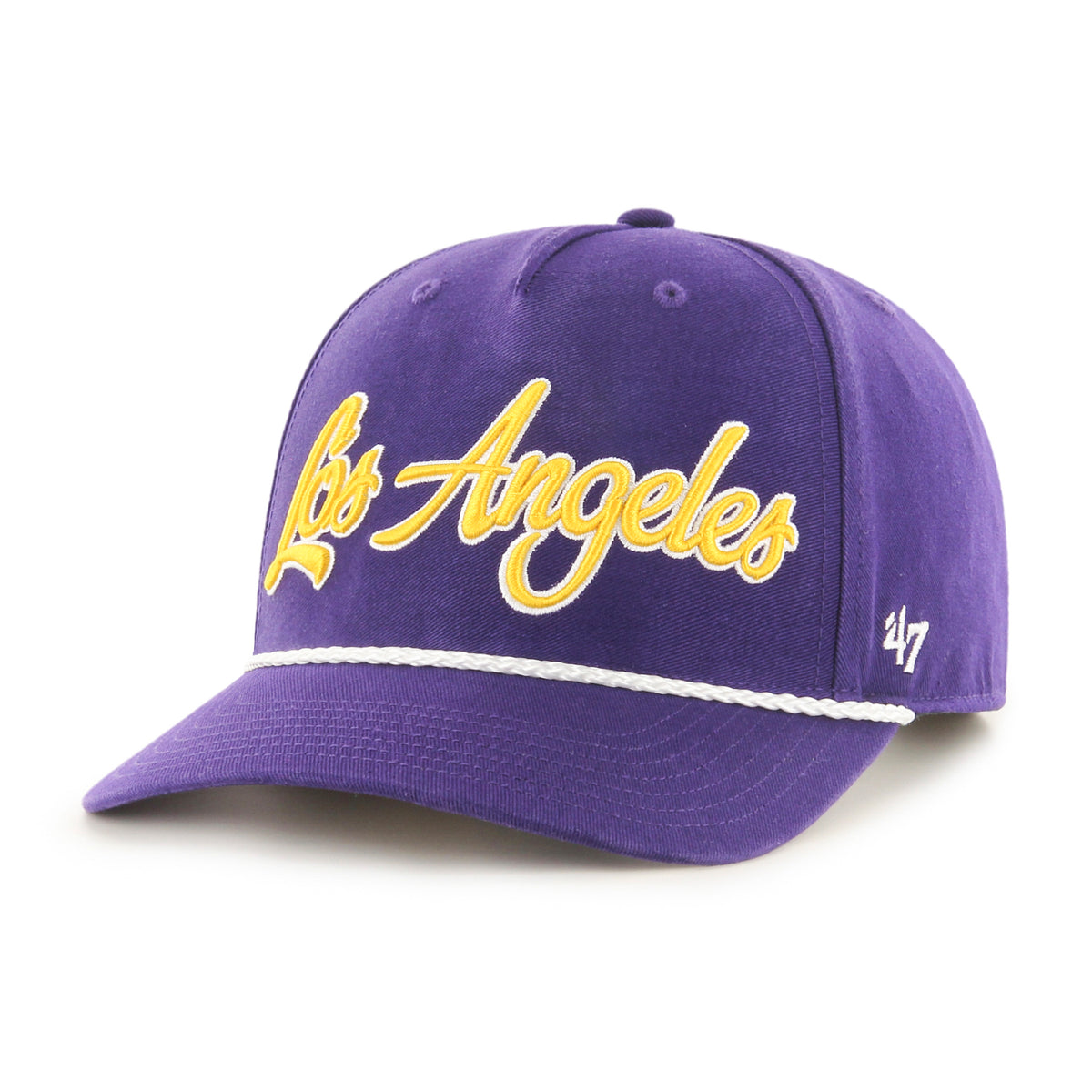 LOS ANGELES LAKERS OVERHAND SCRIPT '47 MVP DV