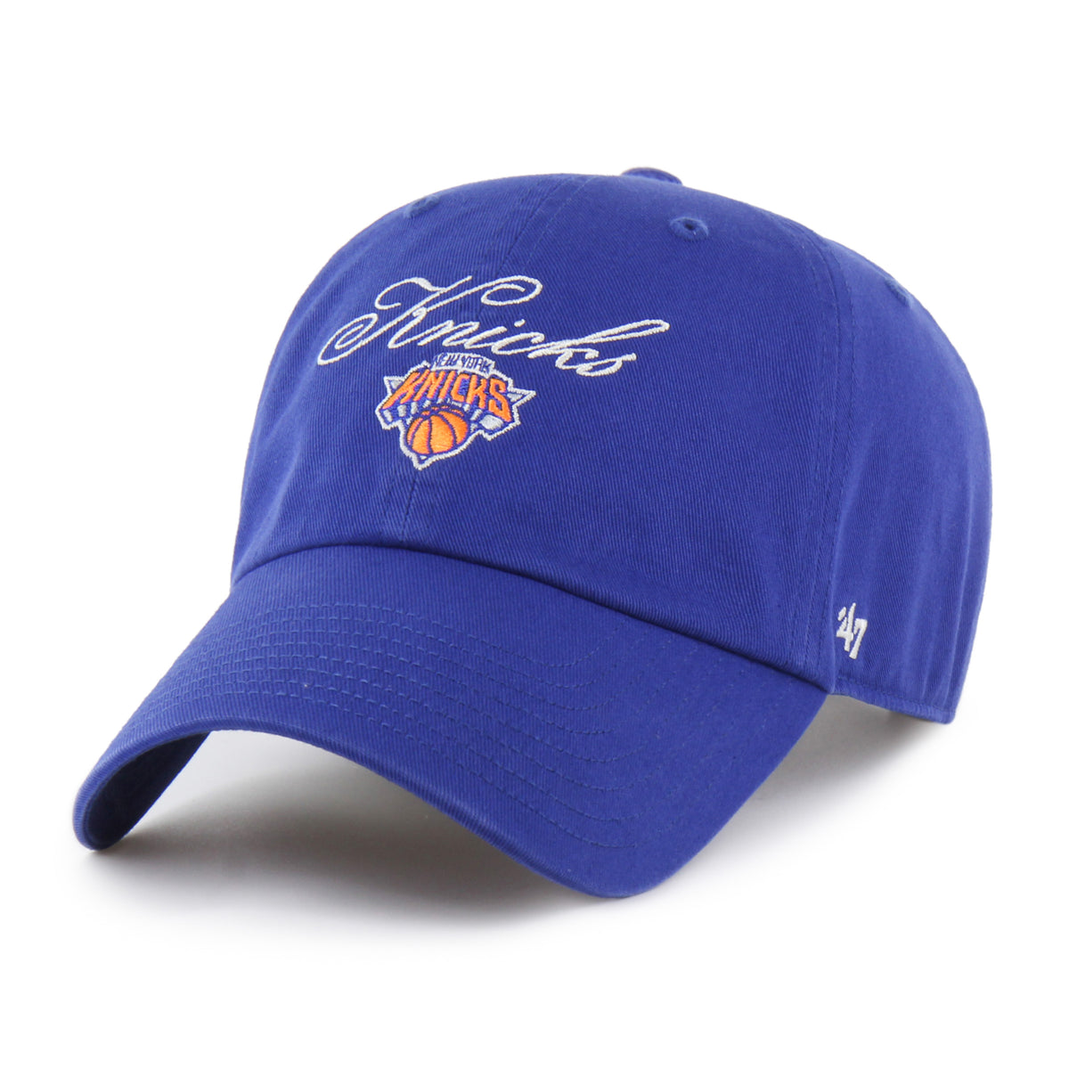 NEW YORK KNICKS SCRIPT '47 CLEAN UP