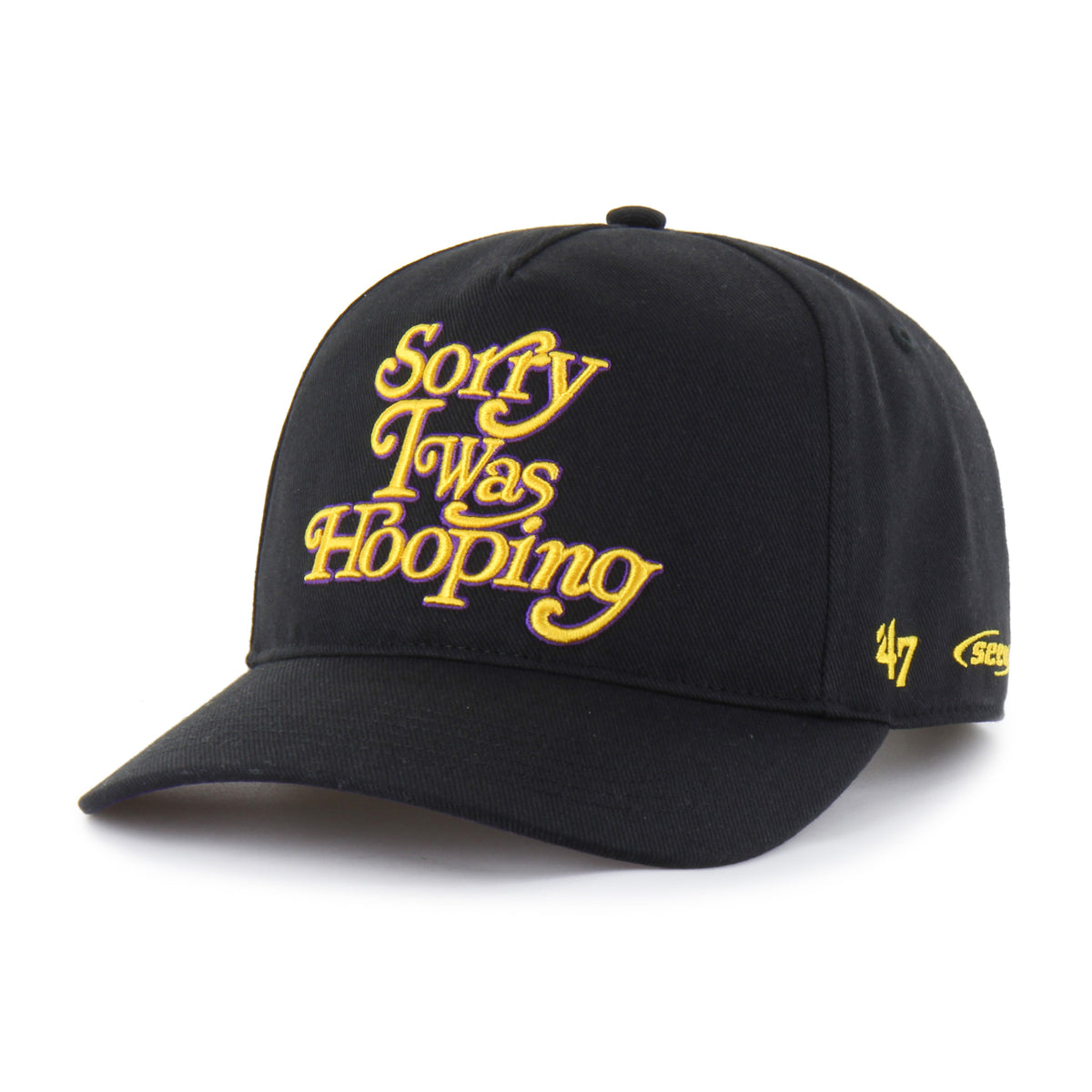 LOS ANGELES LAKERS X SEEN SORRY I WAS HOOPING '47 HITCH