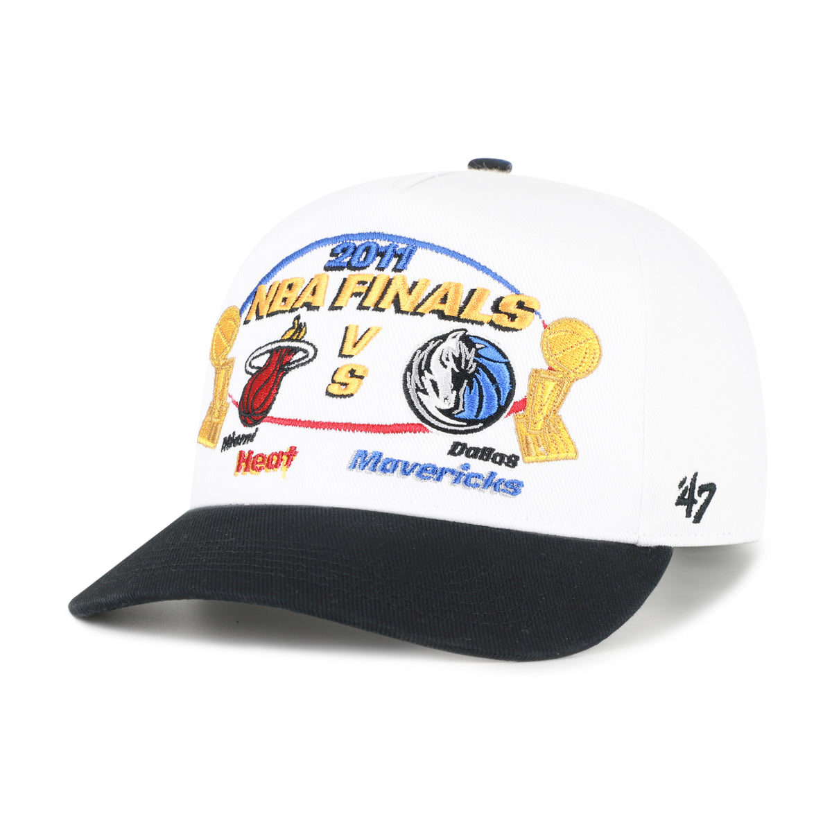 MIAMI HEAT VS. DALLAS MAVERICKS NBA FINALS DUELING '47 HITCH