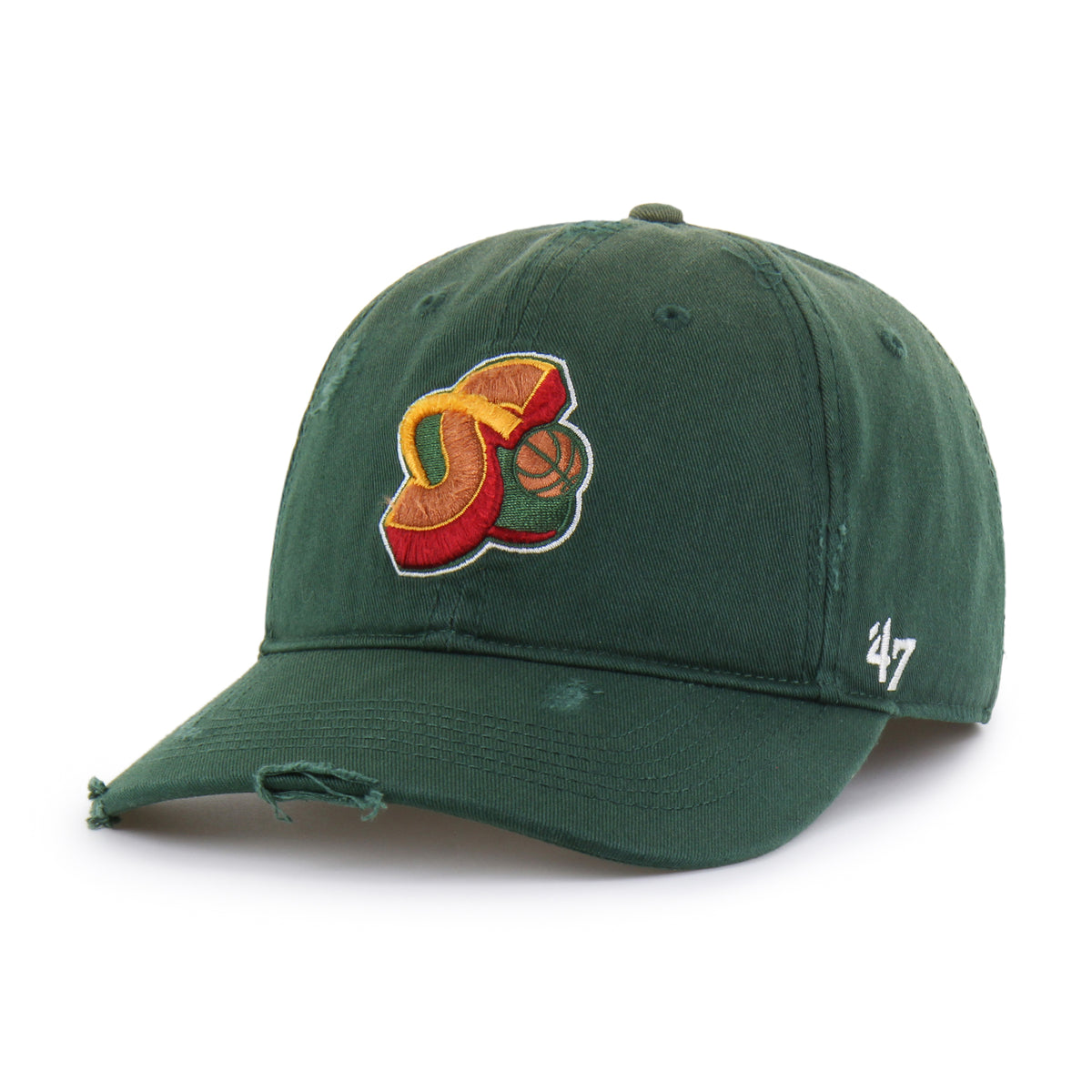 SEATTLE SUPERSONICS HARDWOOD CLASSICS WORN '47 FRANCHISE LIFESTYLE