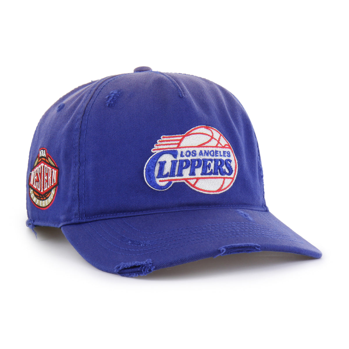 LOS ANGELES CLIPPERS HARDWOOD CLASSICS WORN '47 HITCH LC LOW CROWN