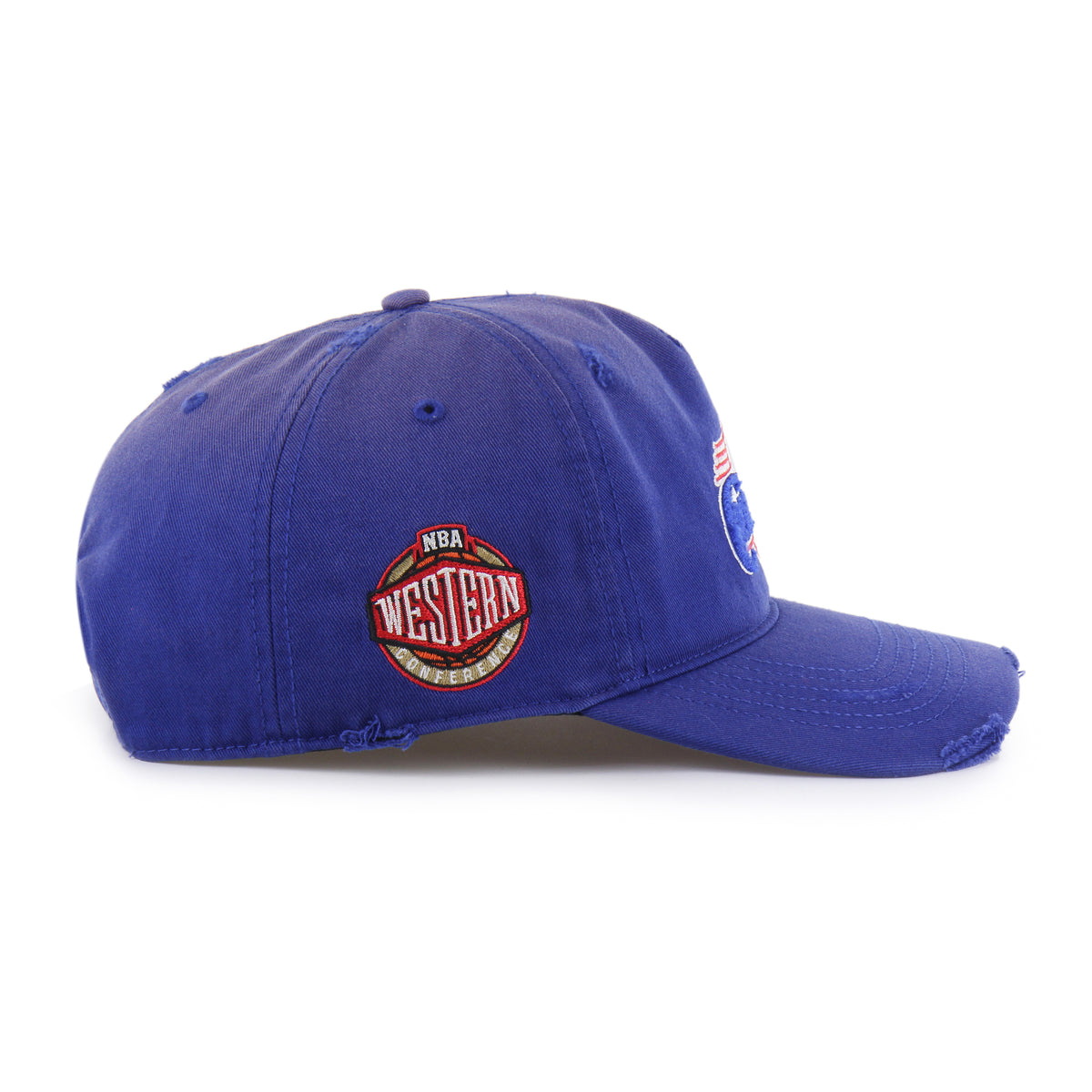 LOS ANGELES CLIPPERS HARDWOOD CLASSICS WORN '47 HITCH LC LOW CROWN
