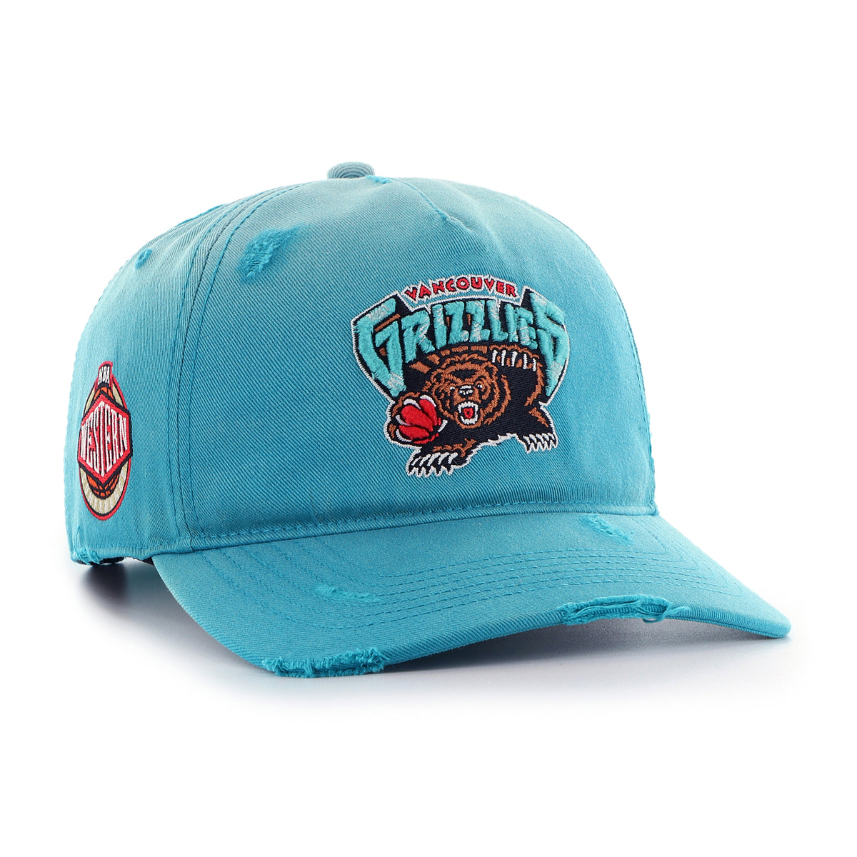 VANCOUVER GRIZZLIES HARDWOOD CLASSICS WORN '47 HITCH LC LOW CROWN
