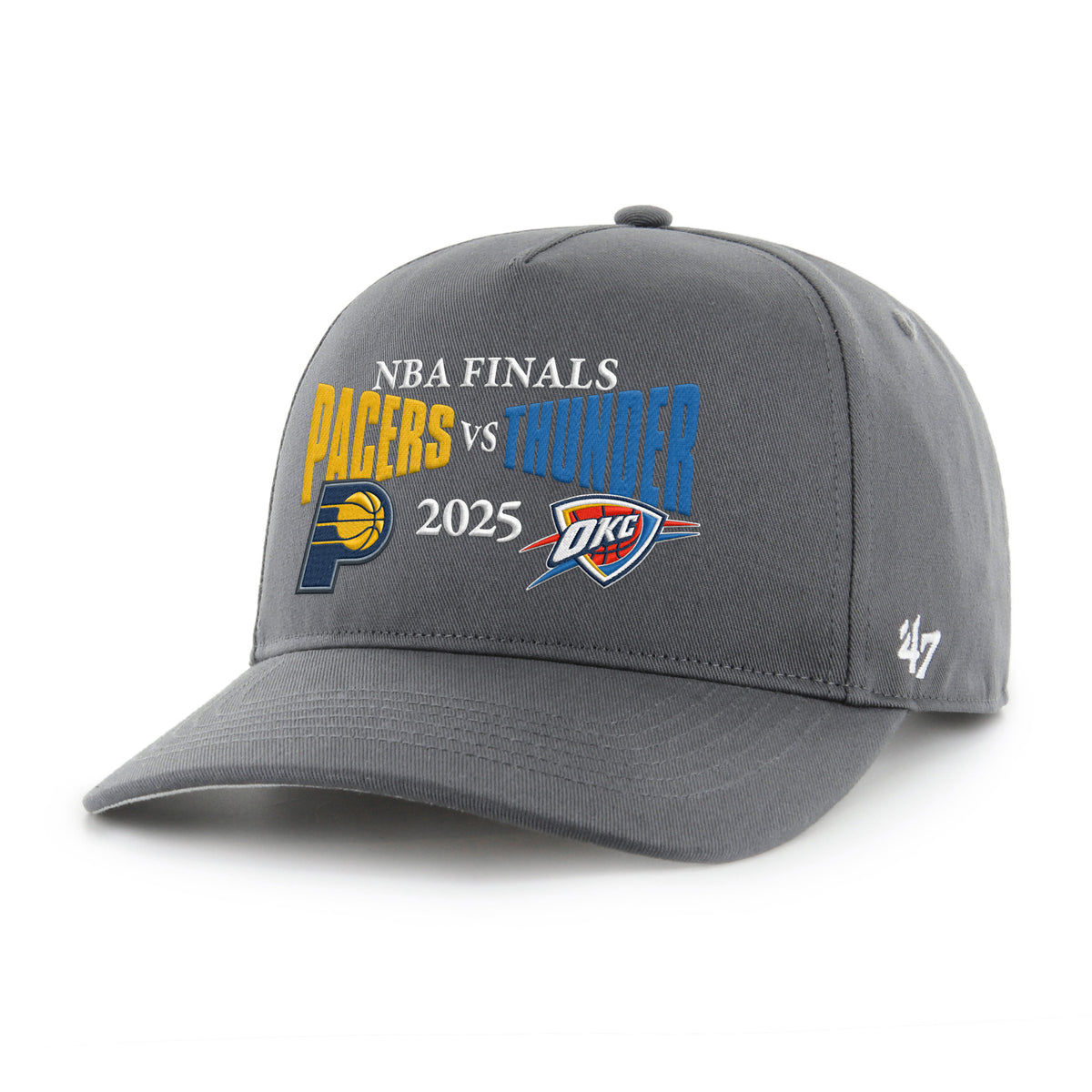 INDIANA PACERS VS. OKLAHOMA CITY THUNDER NBA FINALS DUELING TEAMS '47 HITCH
