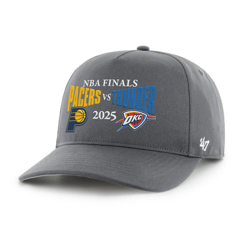 INDIANA PACERS VS. OKLAHOMA CITY THUNDER NBA FINALS DUELING TEAMS '47 HITCH