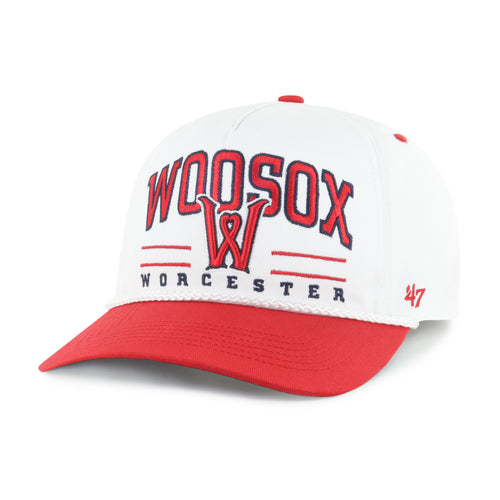 WORCESTER RED SOX ROSCOE ROPE TWO TONE '47 HITCH