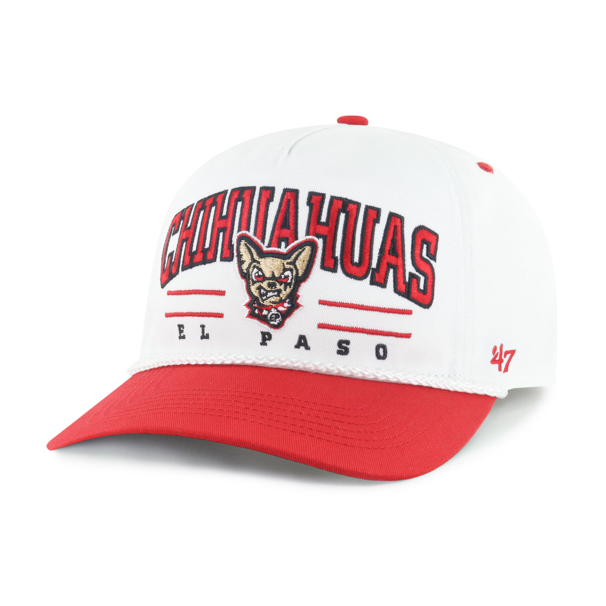 EL PASO CHIHUAHUAS ROSCOE ROPE TWO TONE '47 HITCH