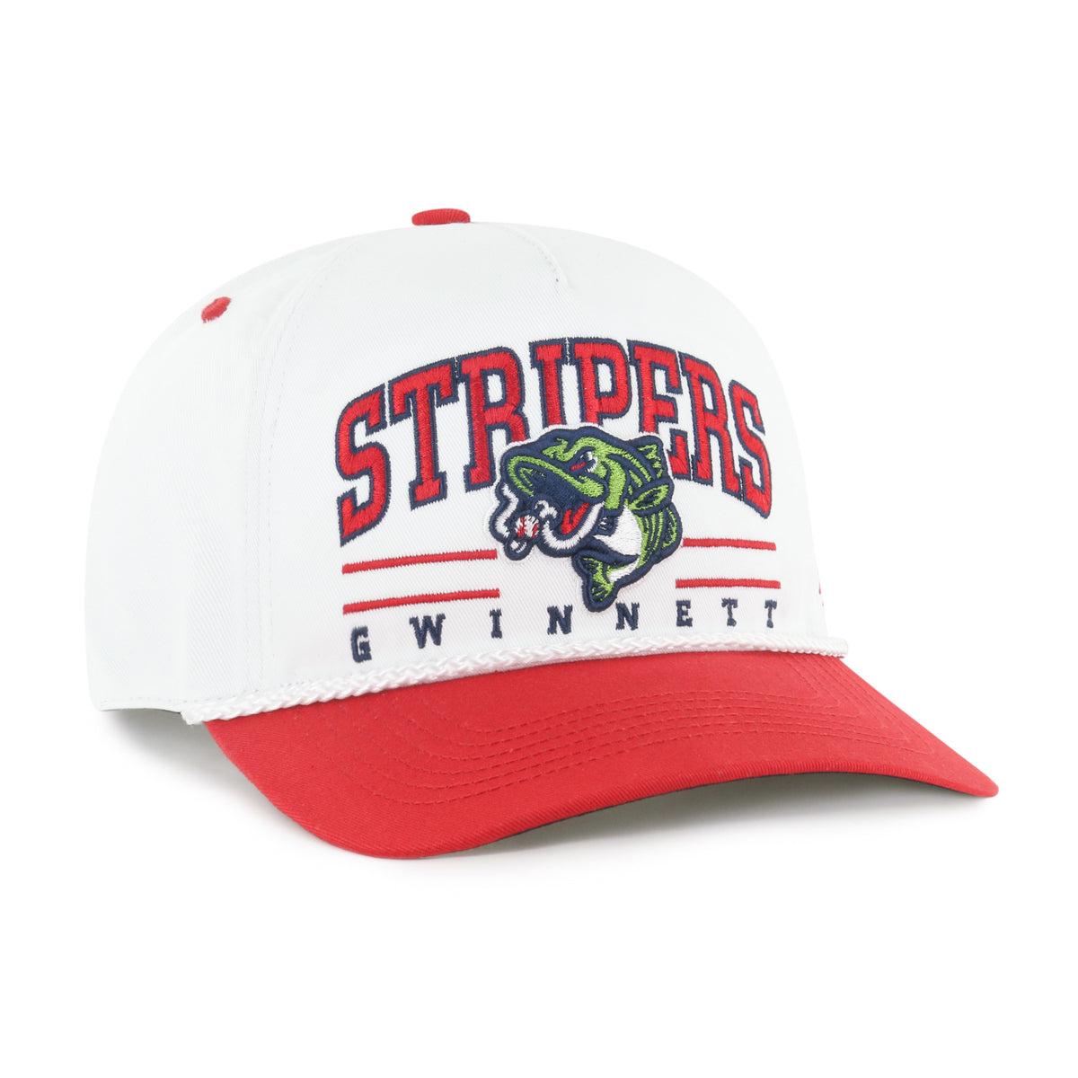 GWINNETT STRIPERS ROSCOE ROPE TWO TONE '47 HITCH
