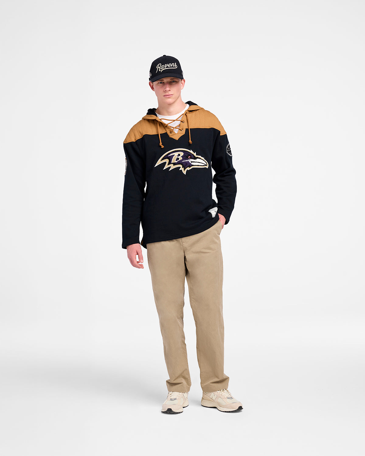 BALTIMORE RAVENS FLANNAGAN '47 WINGBACK LACER