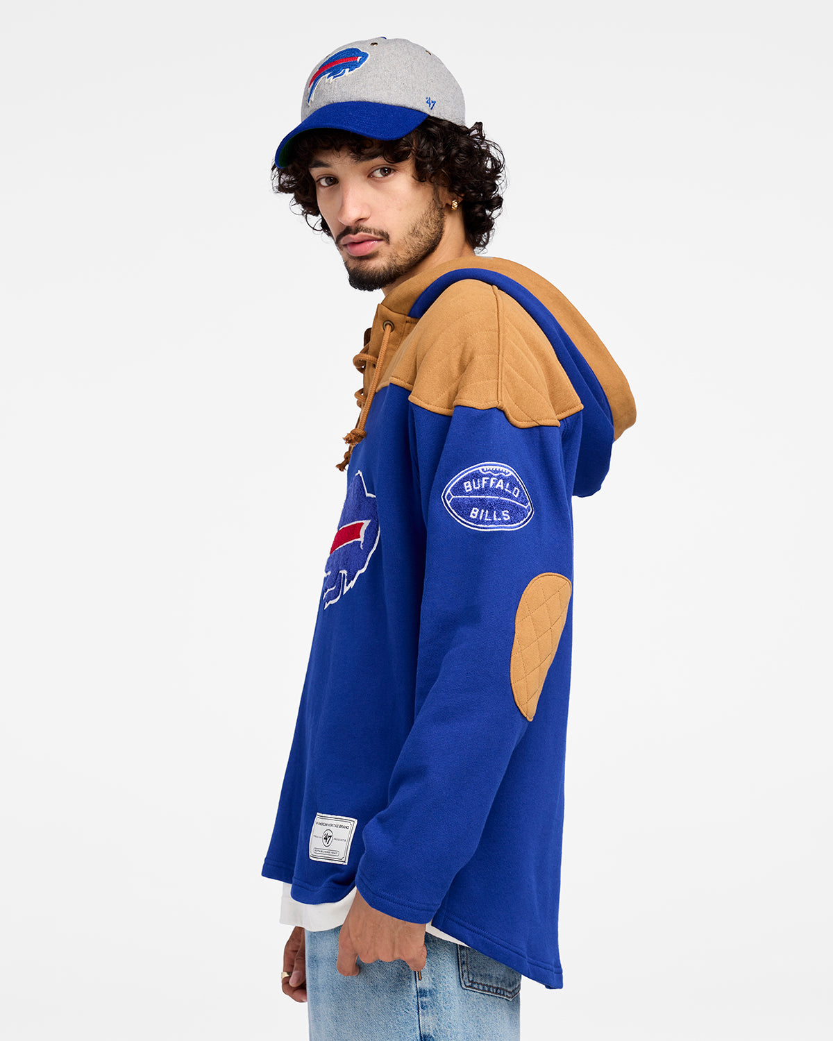 BUFFALO BILLS FLANNAGAN '47 WINGBACK LACER