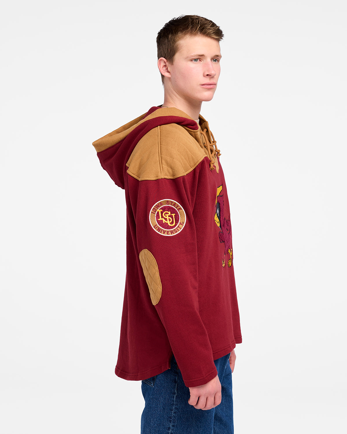 IOWA STATE CYCLONES VINTAGE FLANNAGAN '47 WINGBACK LACER