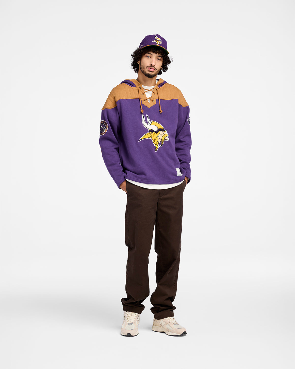 MINNESOTA VIKINGS FLANNAGAN '47 WINGBACK LACER