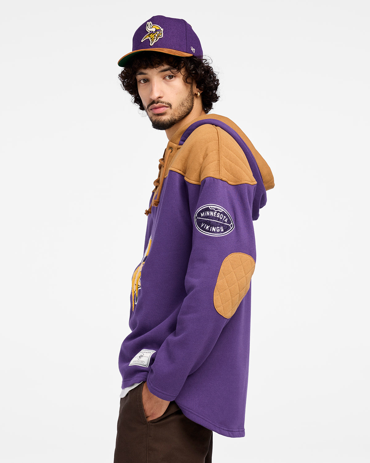 MINNESOTA VIKINGS FLANNAGAN '47 WINGBACK LACER