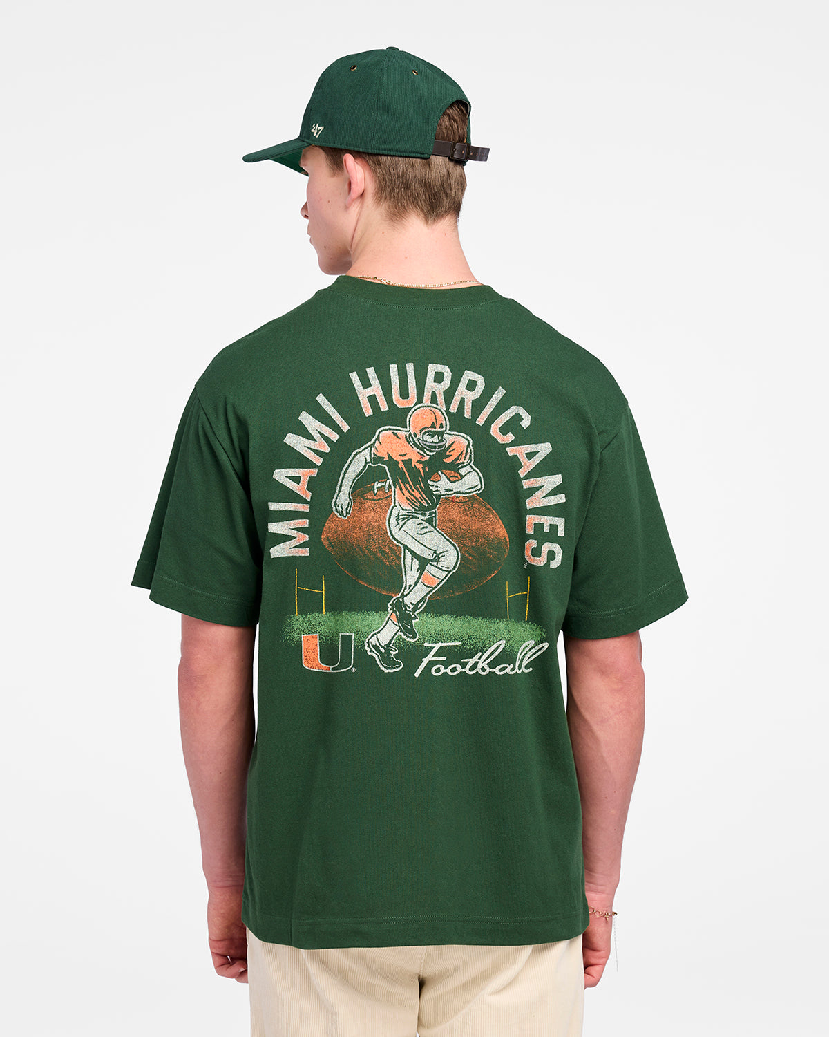 MIAMI HURRICANES GAME ON '47 FOUNDATION TEE