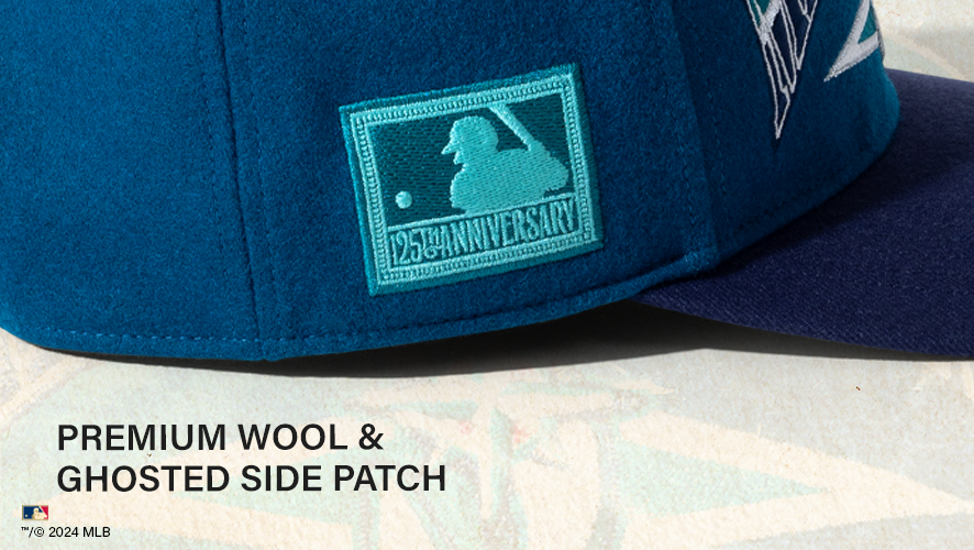 Premium Wool & Ghosted Side Patch.