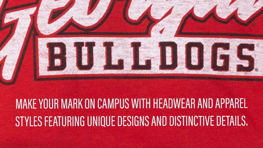 NCAA Local Collection. Make your mark with headwear and apparel styles featuring unique designs and distinctive details.