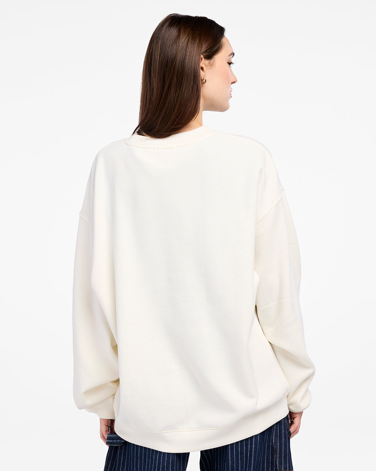 NEW YORK JETS HISTORIC ARCH CLOUD '47 OVERSIZED CREW WOMENS