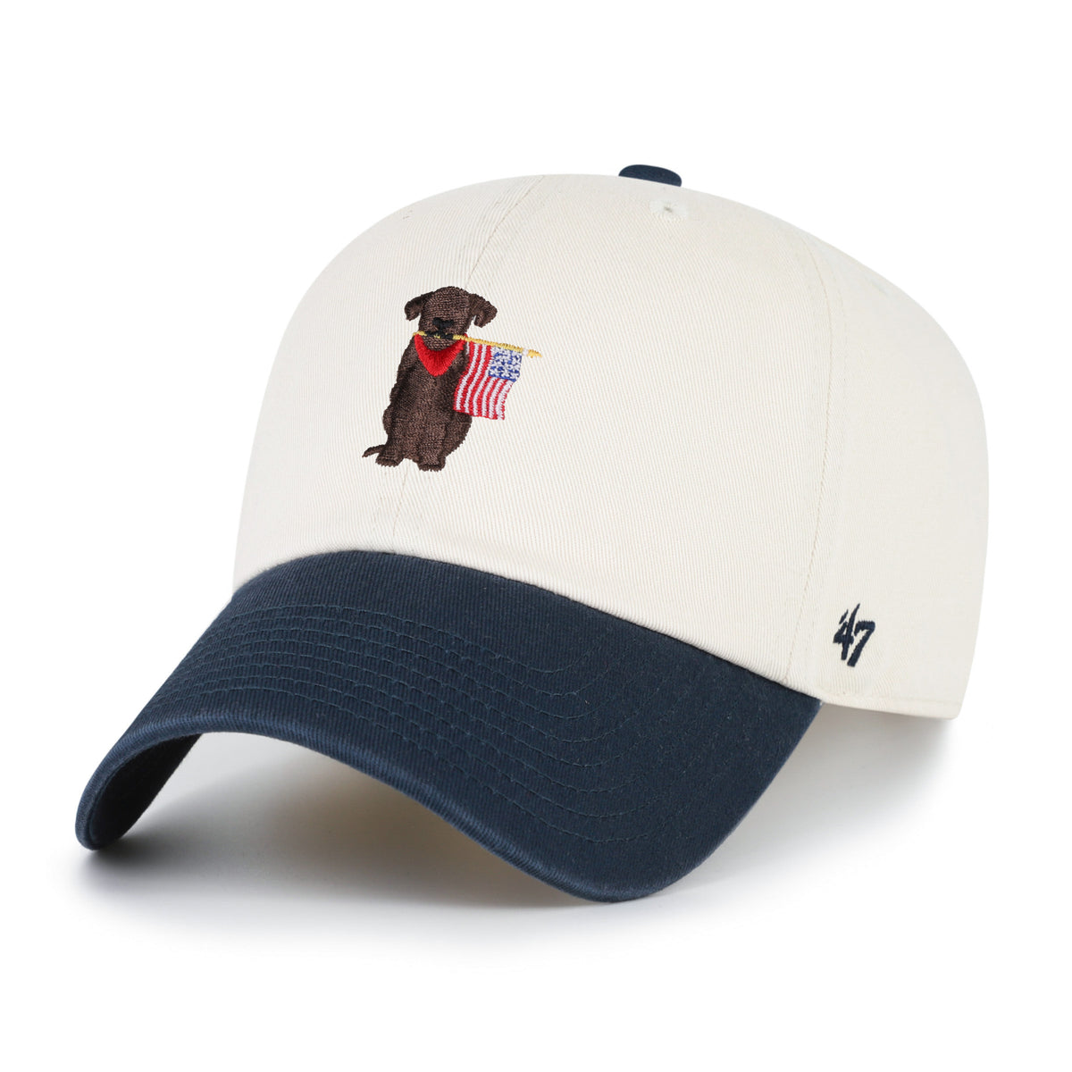 Chocolate Lab Two Tone '47 Clean Up