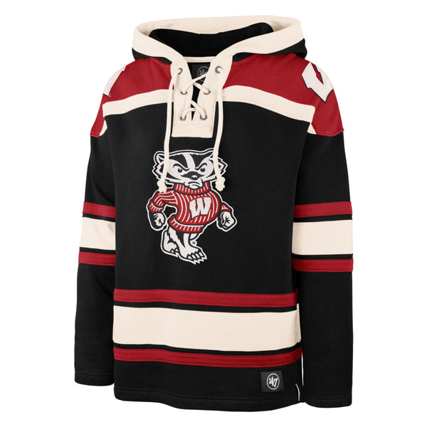 47 Men's '47 Red Hockey Canada Lacer Fleece - Pullover Hoodie