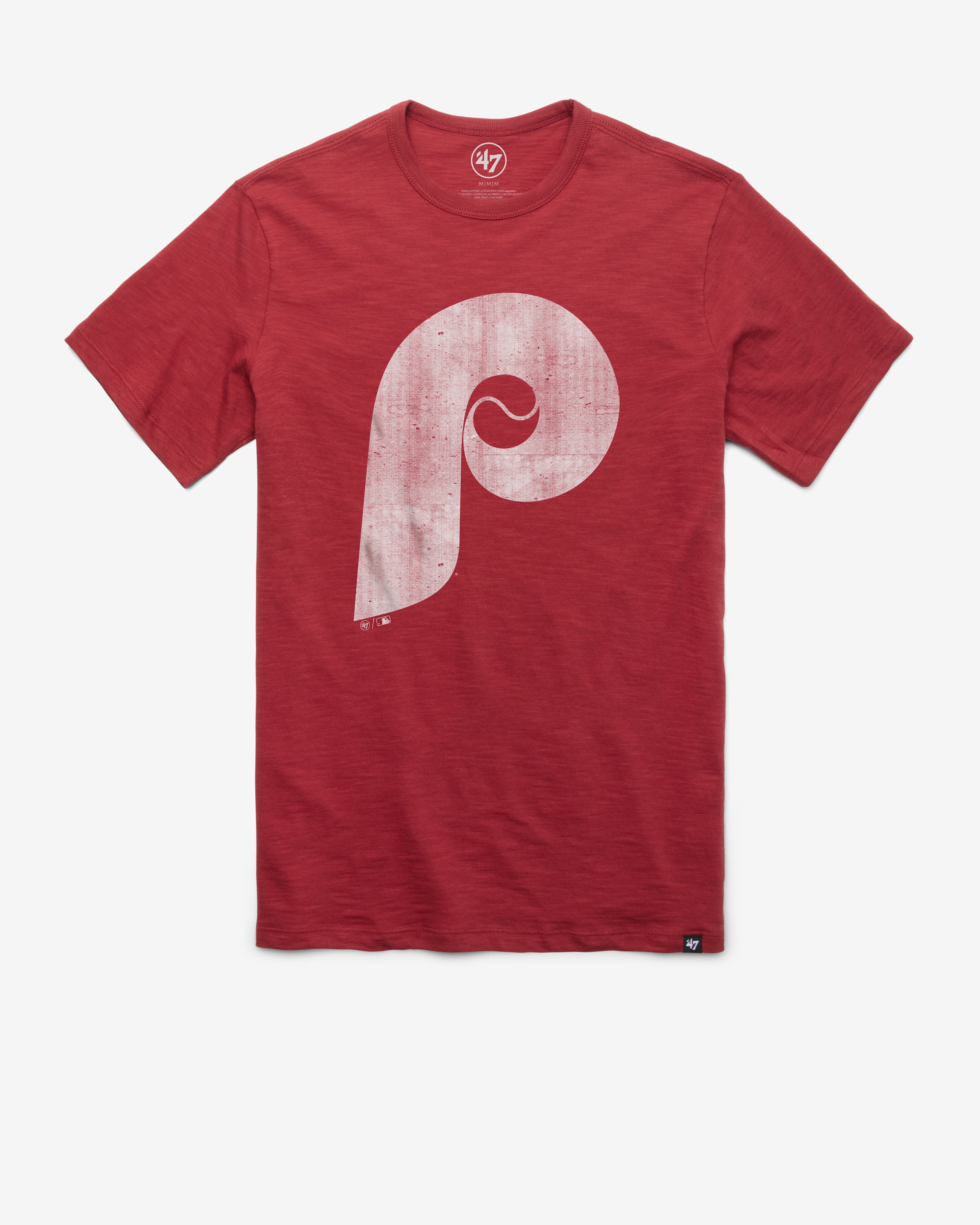 PHILADELPHIA PHILLIES COOPERSTOWN GRIT VINTAGE '47 SCRUM TEE