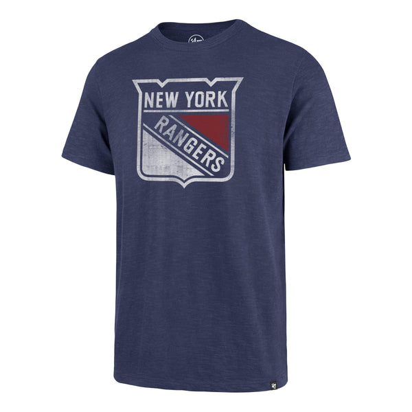47 Brand Grit Scrum Tee - New York Rangers - Mens - Royal - New York Rangers - SM