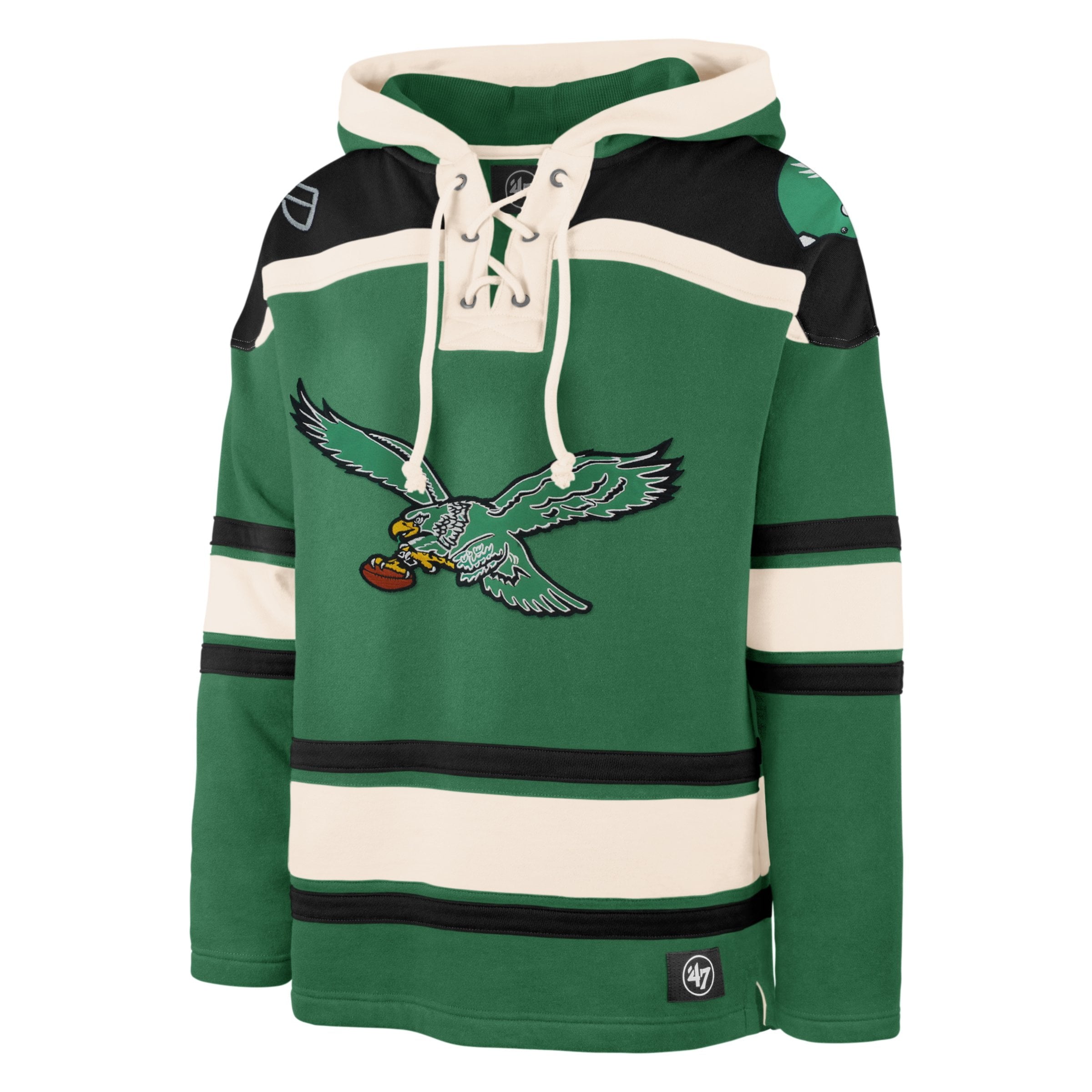 PHILADELPHIA EAGLES LEGACY SUPERIOR '47 LACER HOOD
