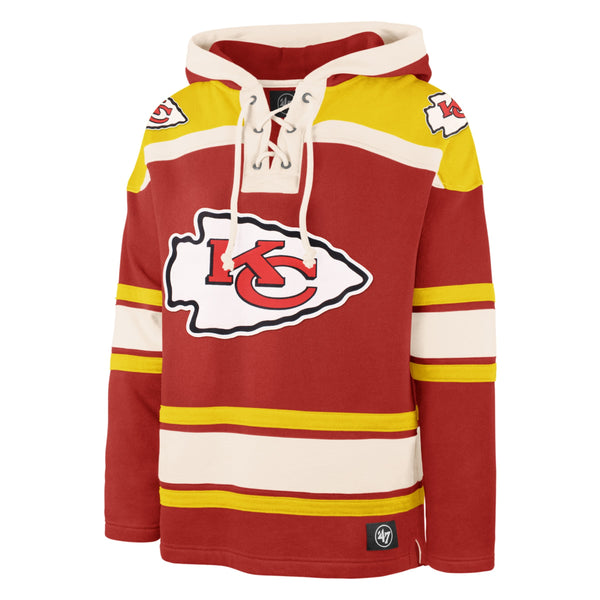 Lids Calgary Flames '47 Superior Lacer Pullover Hoodie - Red