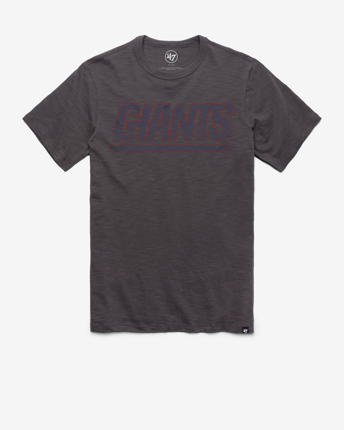 NEW YORK GIANTS GRIT WORDMARK '47 SCRUM TEE
