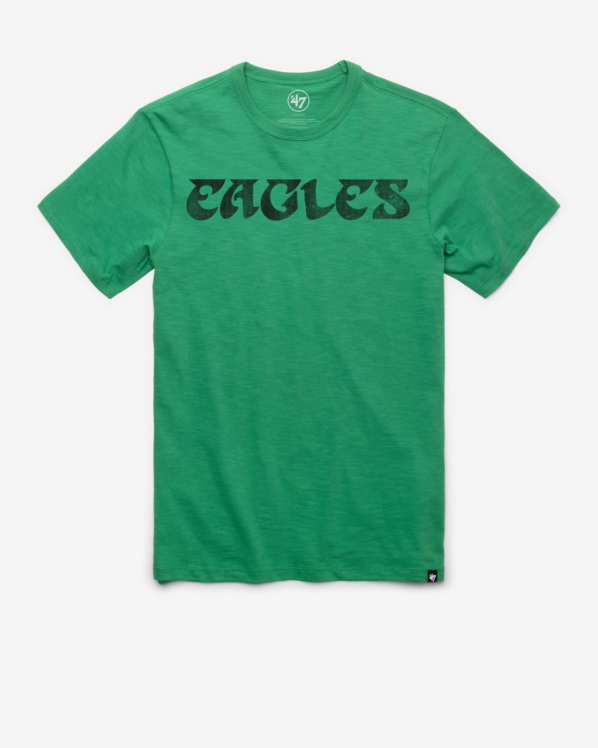 PHILADELPHIA EAGLES HISTORIC GRIT WORDMARK SCRUM TEE
