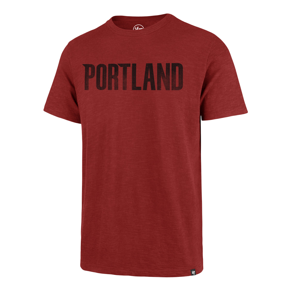 PORTLAND TRAILBLAZERS GRIT WORDMARK '47 SCRUM TEE