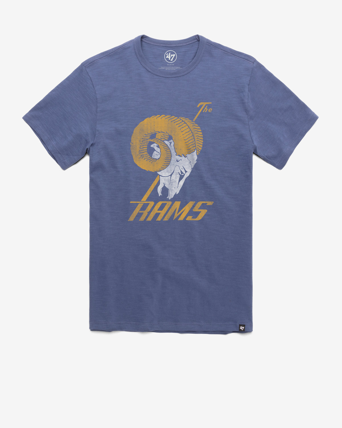 LOS ANGELES RAMS HISTORIC GRIT VINTAGE '47 SCRUM TEE