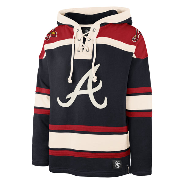 47 Atlanta Braves MLB Shortstop Hoodie Sweatshirt