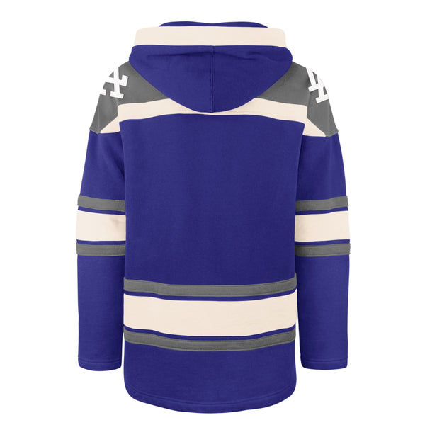 Los Angeles Dodgers Apparel | Fleece Lacer Hood | 