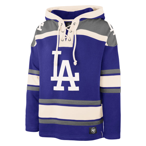 Los Angeles Dodgers City Connect Gray Hoodie - Mens 