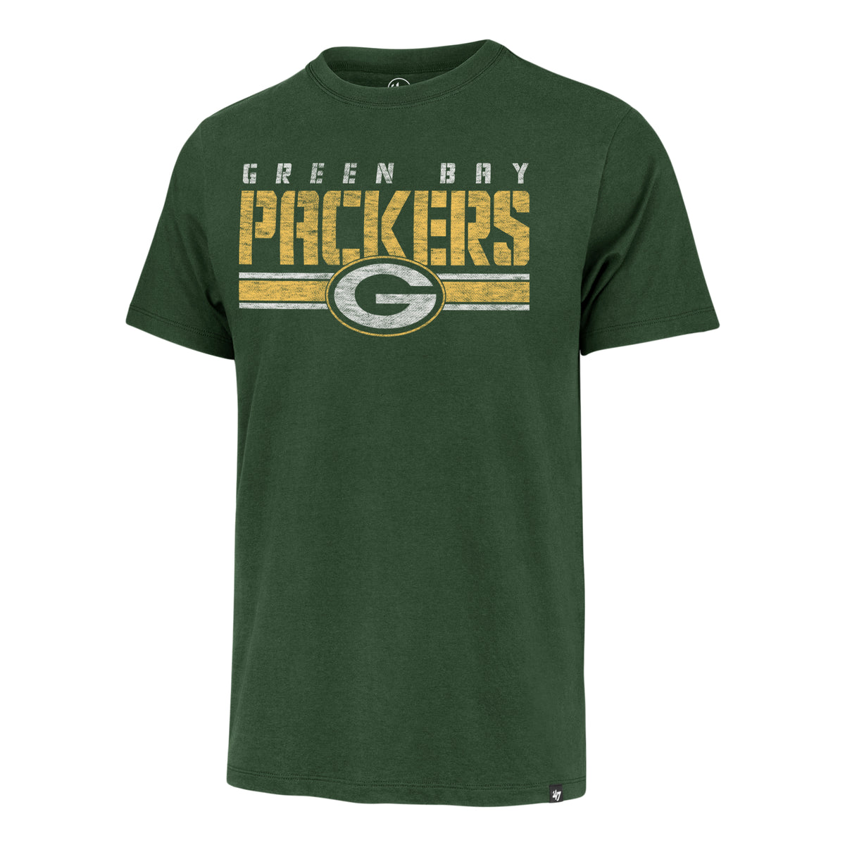 GREEN BAY PACKERS STRIPE THRU '47 FRANKLIN TEE