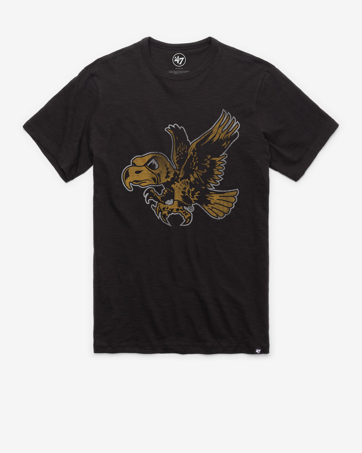 IOWA HAWKEYES VINTAGE GRIT '47 SCRUM TEE