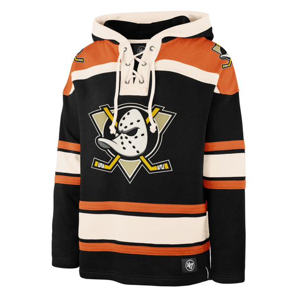 47 Brand Anaheim Ducks NHL Superior '47 Lacer Hoodie Jet Black